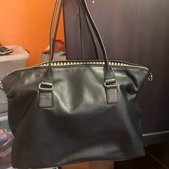 Kate Spade Hampton Road "Theresa" Black Leather Medium Bag - Picture 5 of 11